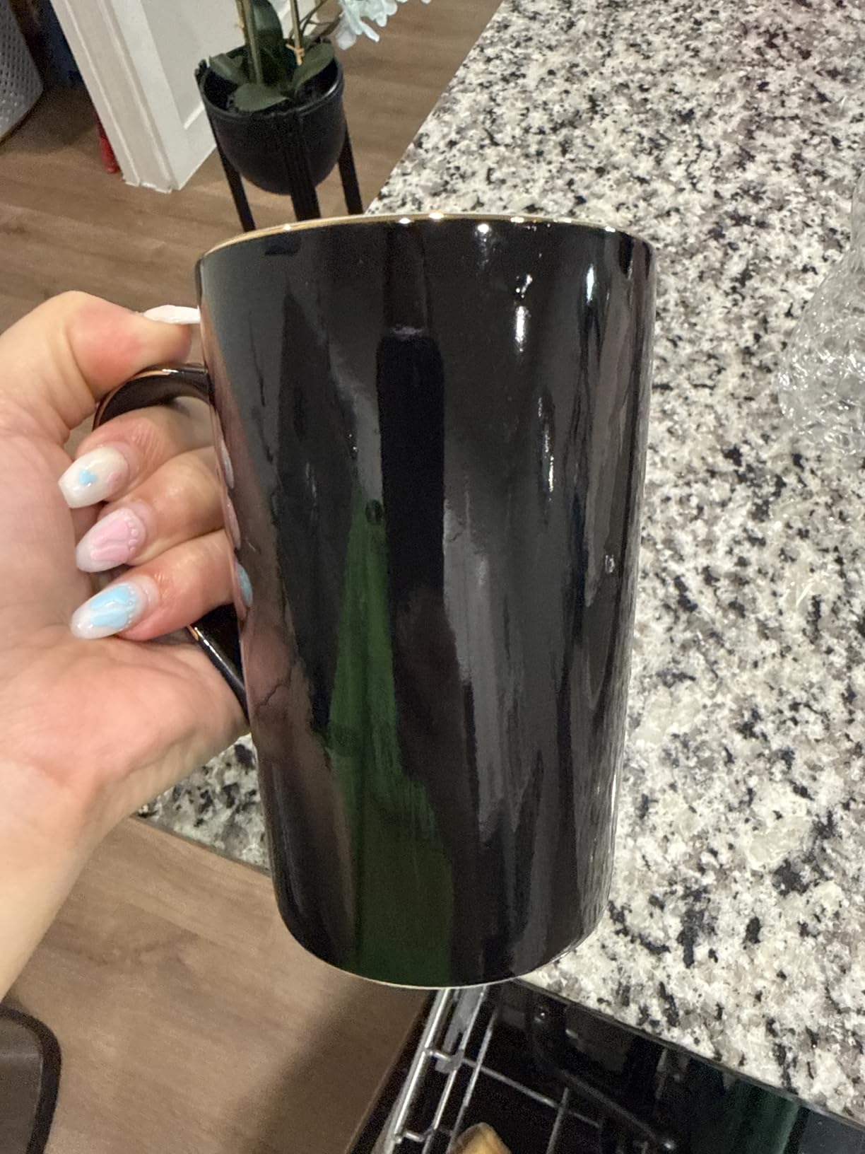Jumway Mr and Mrs Coffee Mugs Set - Unique Wedding Gifts For Bride and Groom - His and Hers Anniversary Present Husband and Wife -Engagement Gifts For Him Her For Parents for Valentine's day customer photo 2