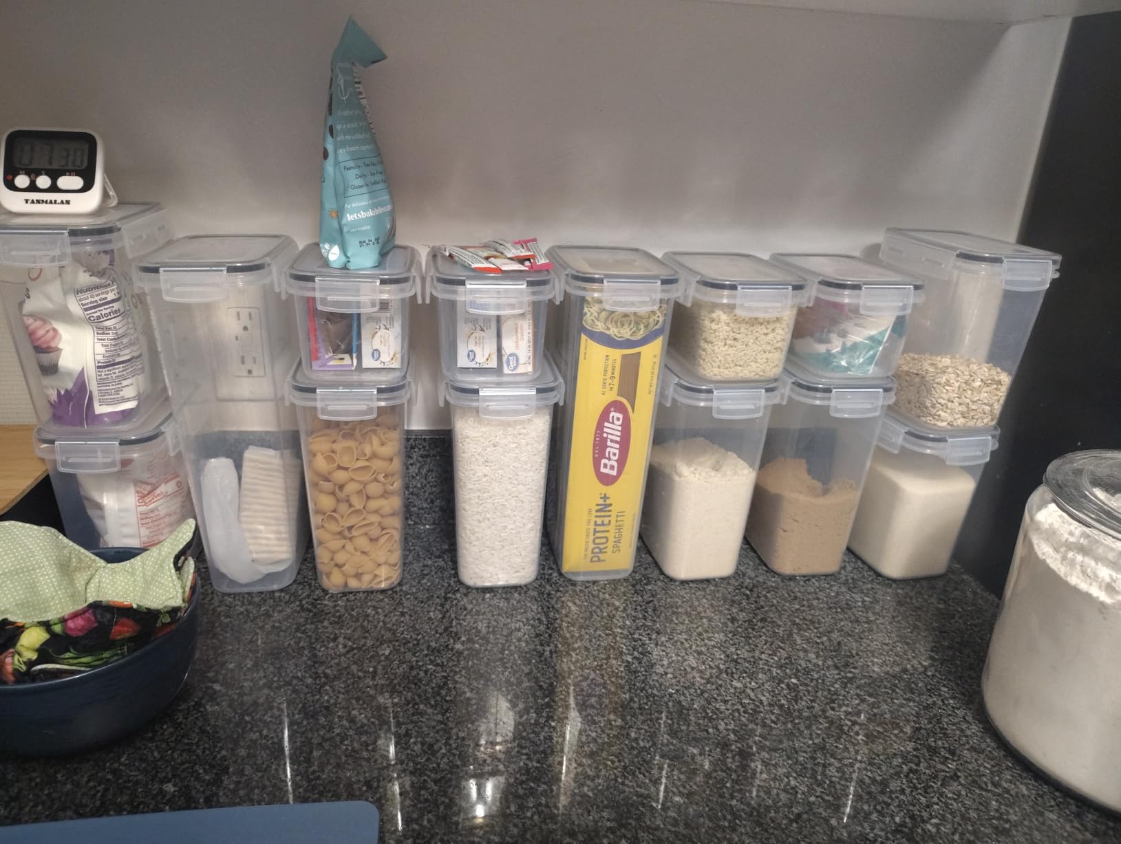 PANTRYSTAR Airtight Food Storage Containers with Lids, 7 PCS customer photo 1