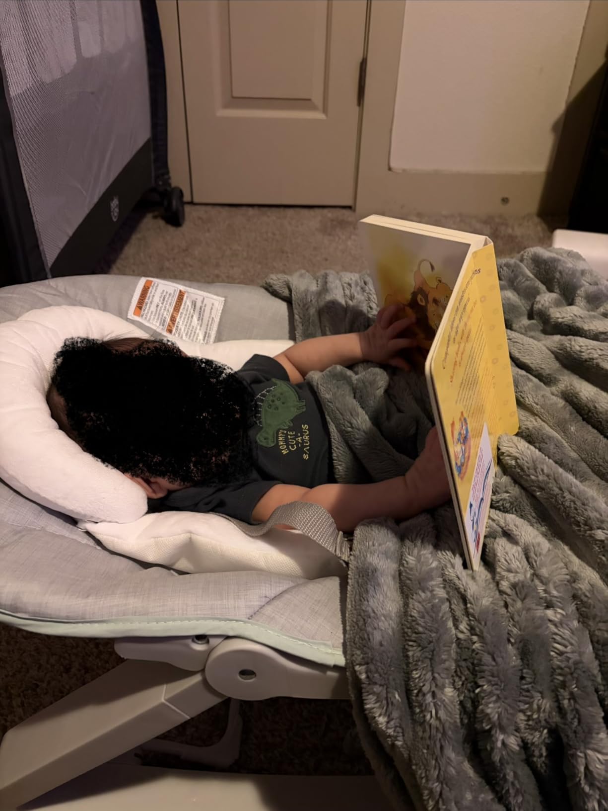 Ingenuity Keep Cozy 3-in-1 Grow with Me Vibrating Baby Bouncer, Seat & Infant to Toddler Rocker, Vibrations & -Toy Bar, 0-30 Months Up to 40 lbs (Weaver) customer photo 2