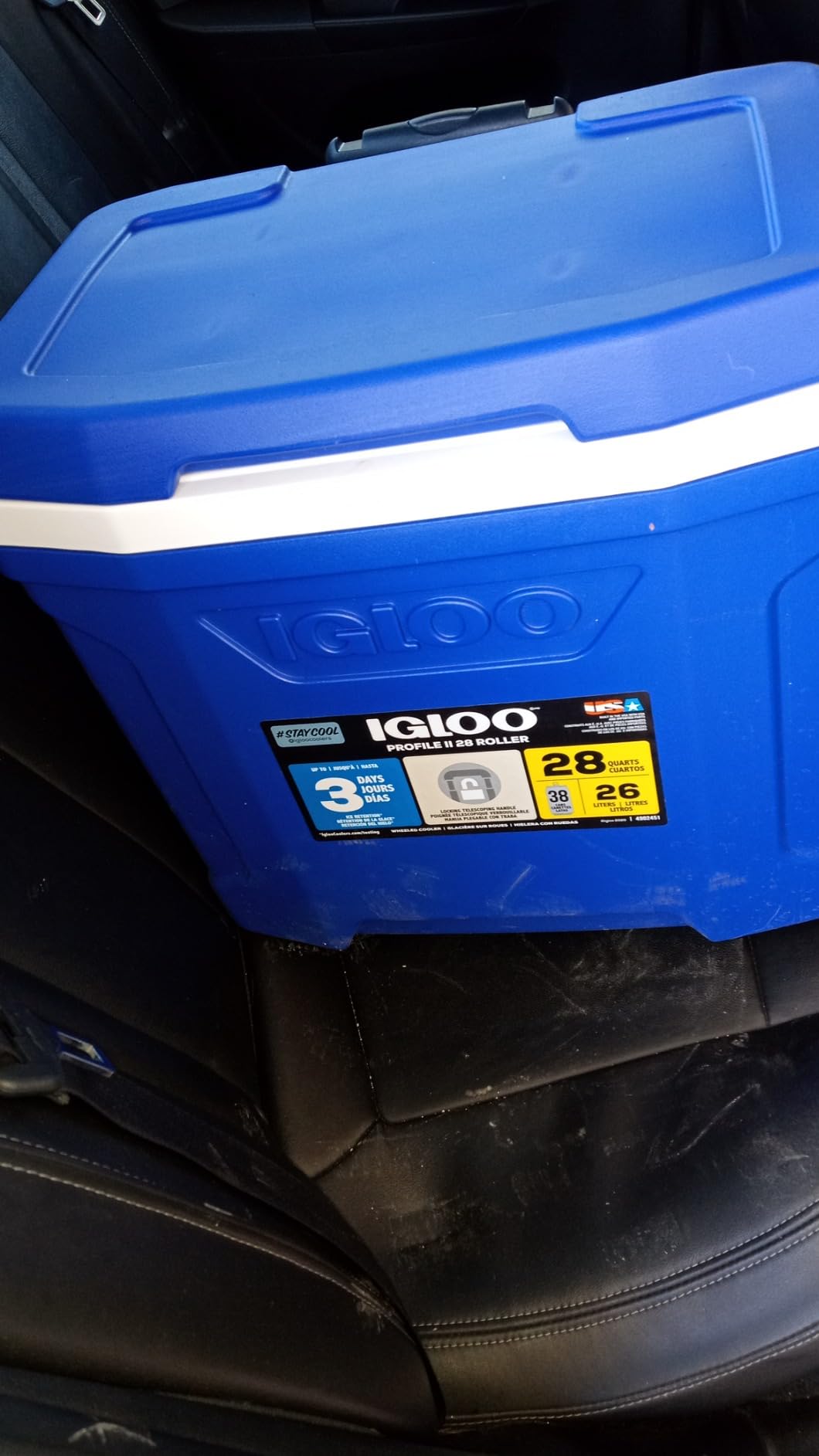 Igloo Hard Coolers | Profile II Series | Insulated Ice Chests | Roller Cooler with Wheels customer photo 2