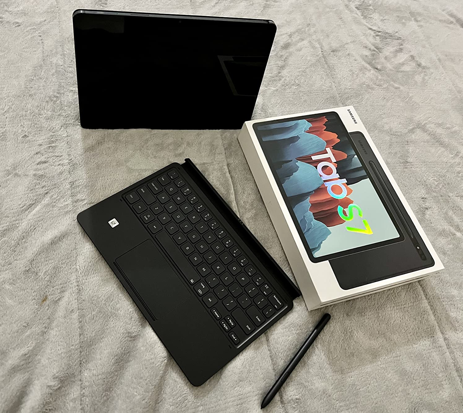 Samsung Galaxy Tab S7 Wi-Fi, Mystic Navy - 256 GB customer photo 1