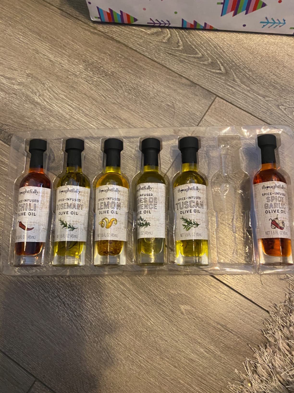 Olive Oil Sampler Gift Set, Gourmet Flavored Collection, Set of 8 customer photo 1