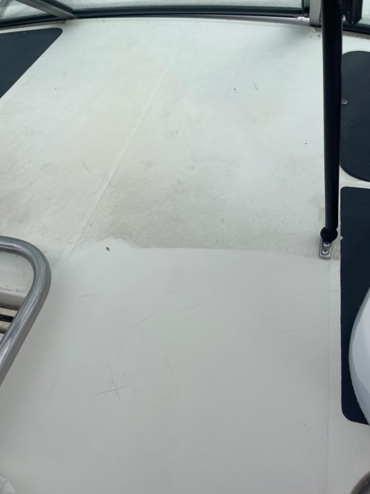 SandShark Premium Boat Eraser & Hull Cleaner — Removes Algae, Dirt & Scuffs, Reusable, Safe on Fiberglass, Vinyl & Gelcoat. customer photo 1