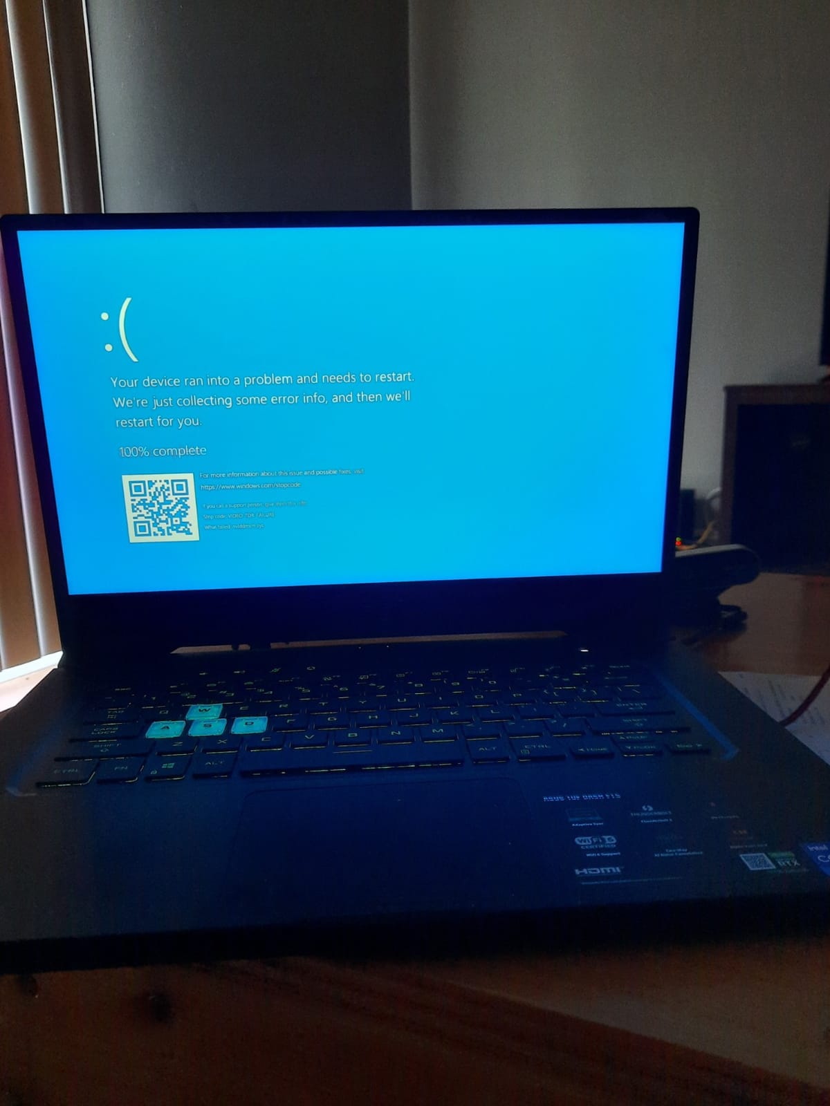 ASUS TUF Dash 15 (2021) Ultra Slim Gaming Laptop, 15.6†144Hz FHD, GeForce RTX 3050 Ti, Intel Core i7-11370H, 8GB DDR4, 512GB PCIe NVMe SSD, Wi-Fi 6, Windows 10, Eclipse Grey Color, TUF516PE-AB73 customer photo 1