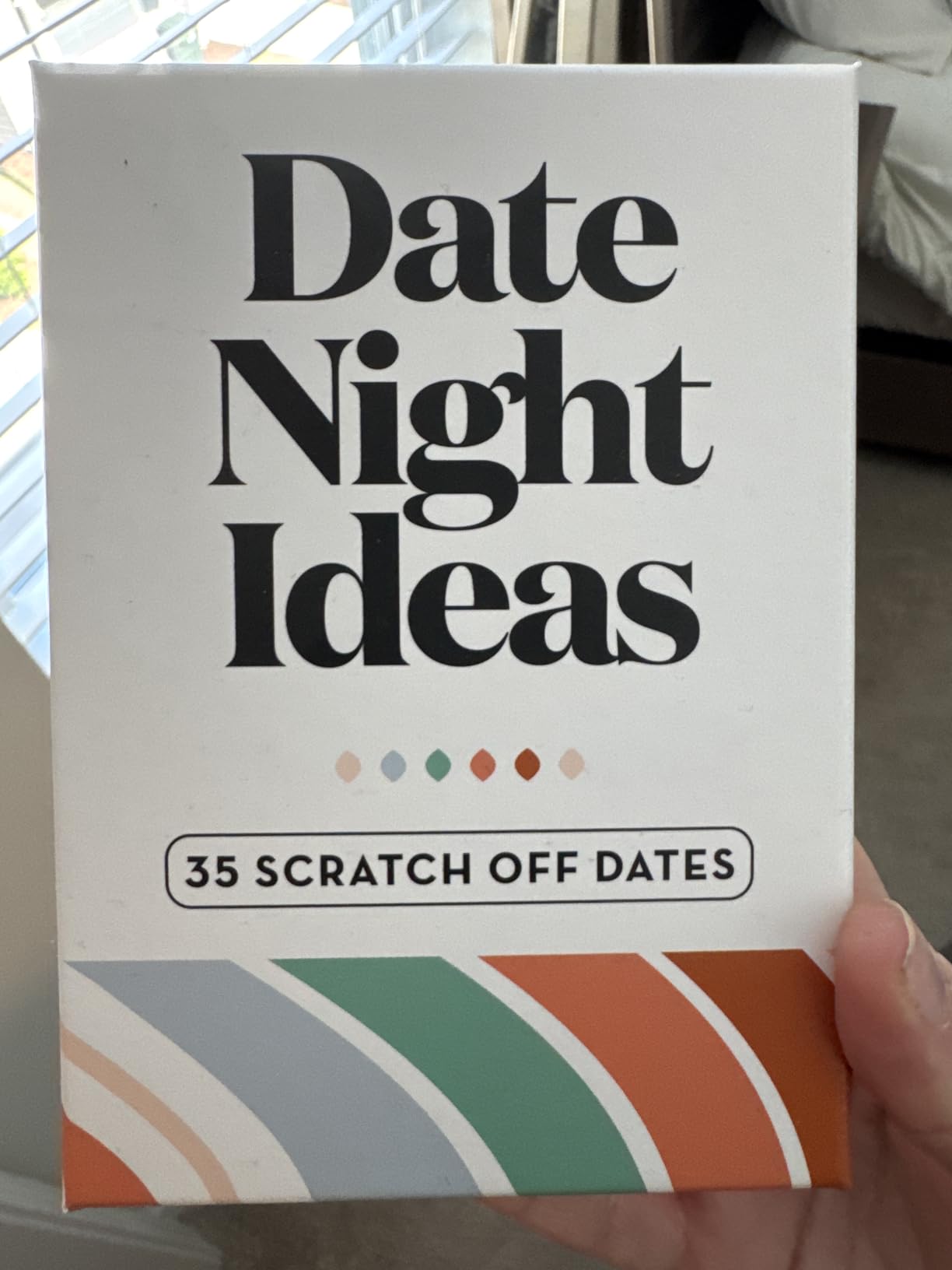 35 Scratch Off Date Night Ideas, Couples Gifts for Him, Her, Girlfriend, Boyfriend, Wife or Husband - Women or Men Anniversary Card Game, Engagement Gifts for Couples, Bridal Shower, Wedding, Birthday customer photo 2