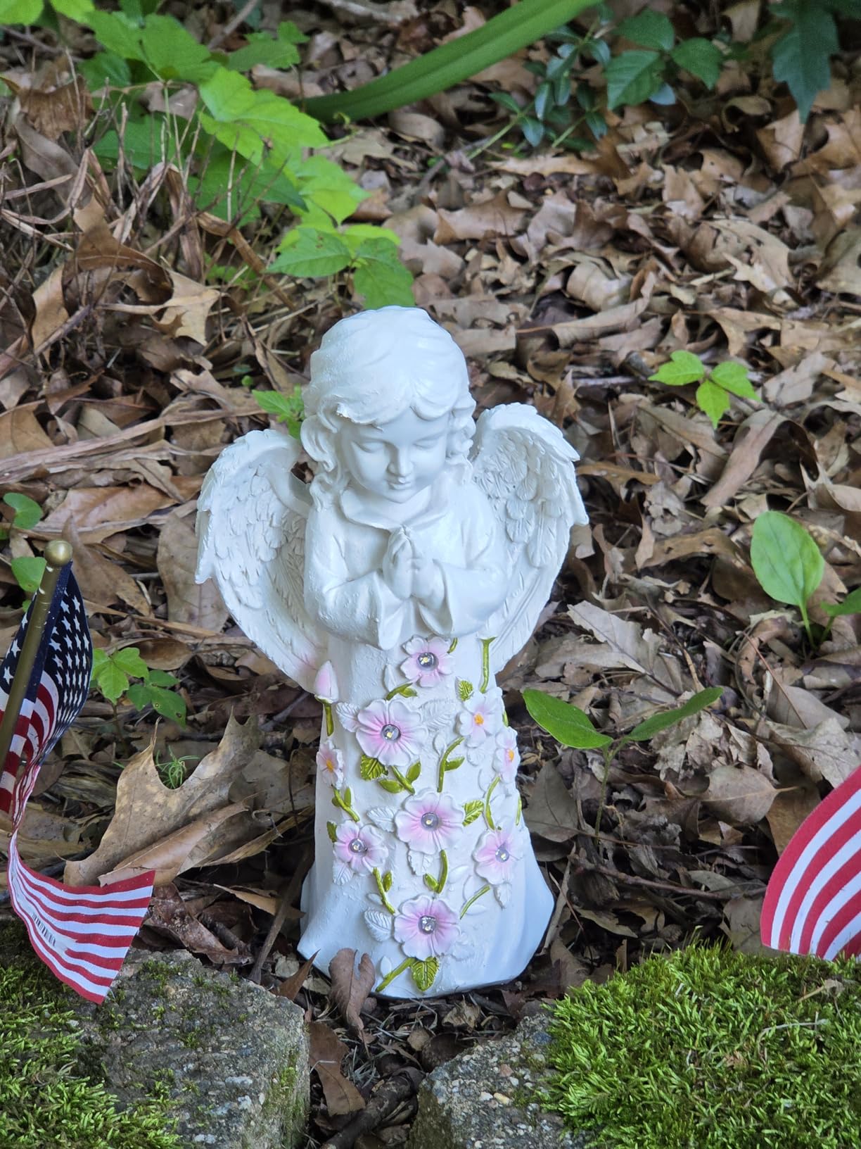 Nacome Solar Turtle Garden Statue - Succulent & 7 LED Lights, Outdoor Decor customer photo 1