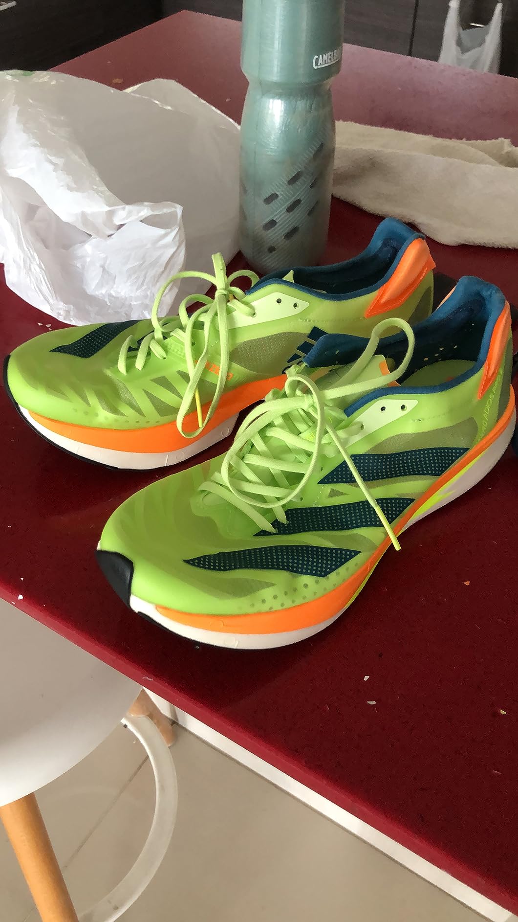 Adidas Unisex's Adizero Adios Pro 2 Running Shoe customer photo 1