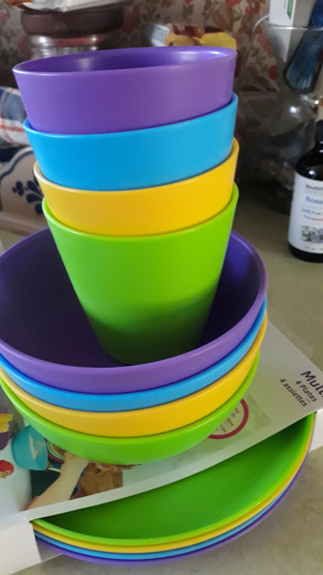 Munchkin® 16pc Baby and Toddler Feeding Supplies Set - Includes Plates, Bowls, Cups and Utensils customer photo 1