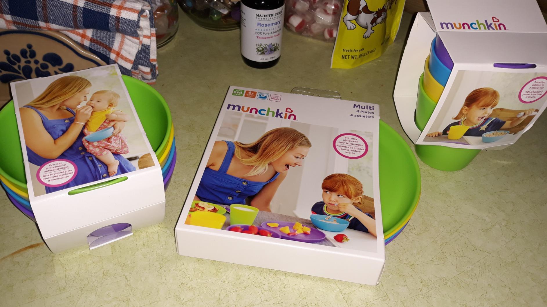 Munchkin® 16pc Baby and Toddler Feeding Supplies Set - Includes Plates, Bowls, Cups and Utensils customer photo 2