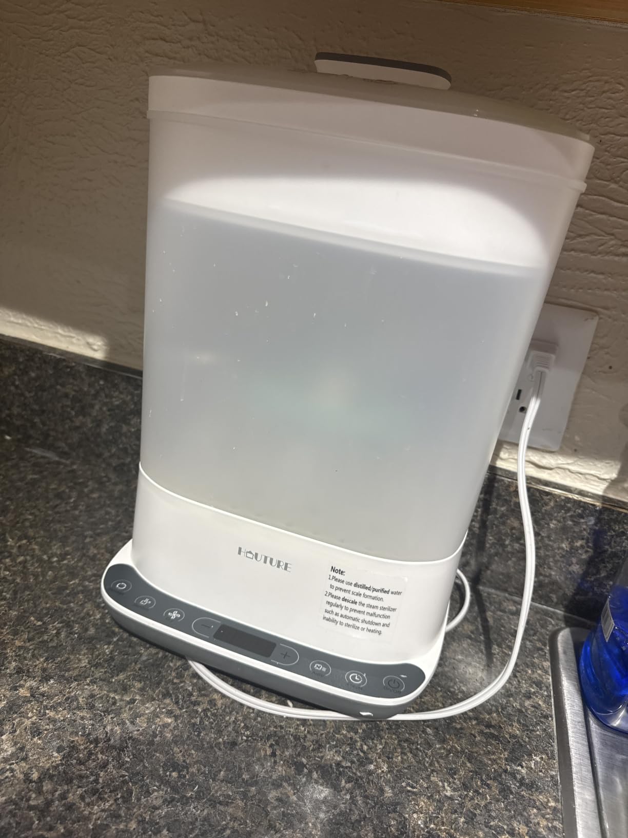 HAUTURE 6-in-1 Baby Bottle Sterilizer and Dryer, Large Capacity customer photo 1