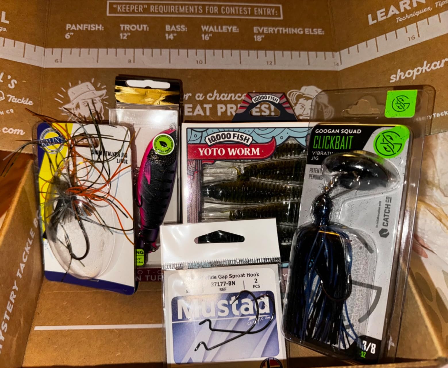 Catch Co Mystery Tackle Box Freshwater Bass Fishing Kit customer photo 2