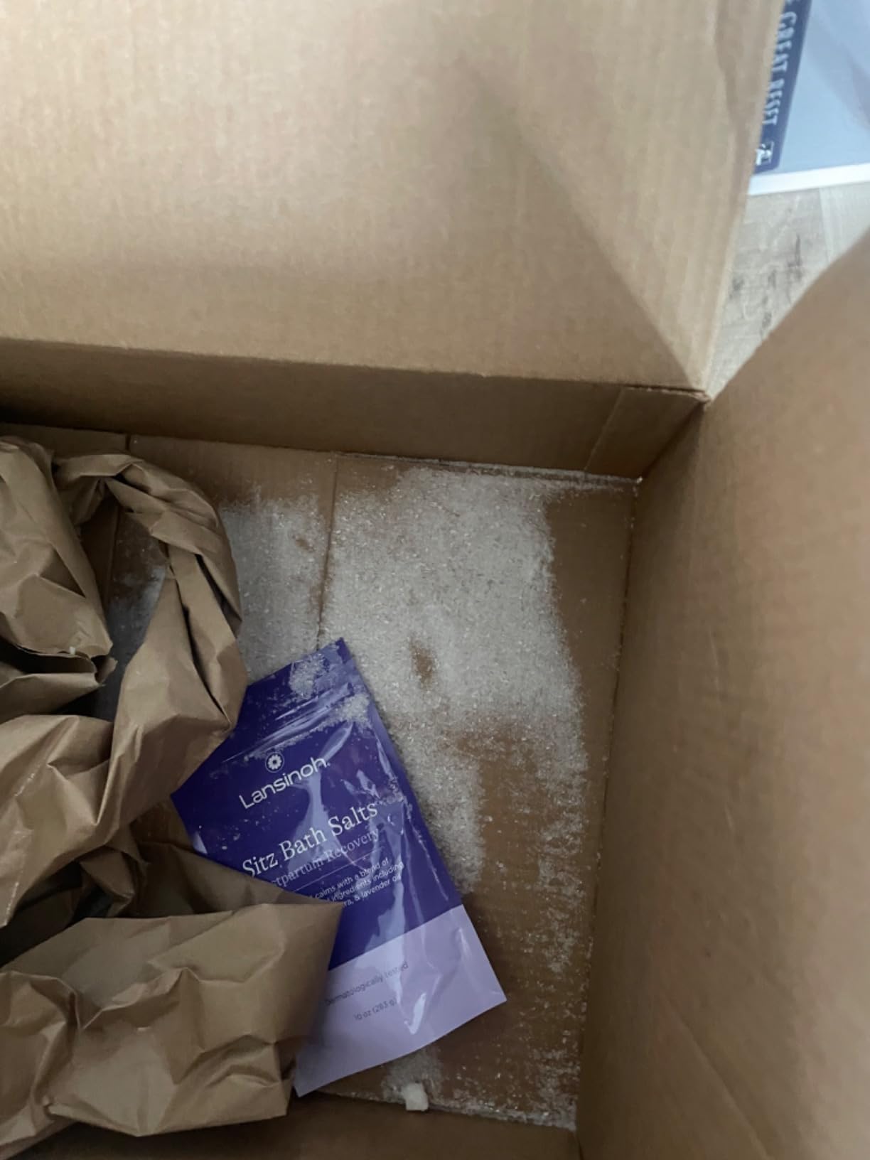 Lansinoh Sitz Bath Salts for Postpartum Care, 10 Ounces customer photo 2