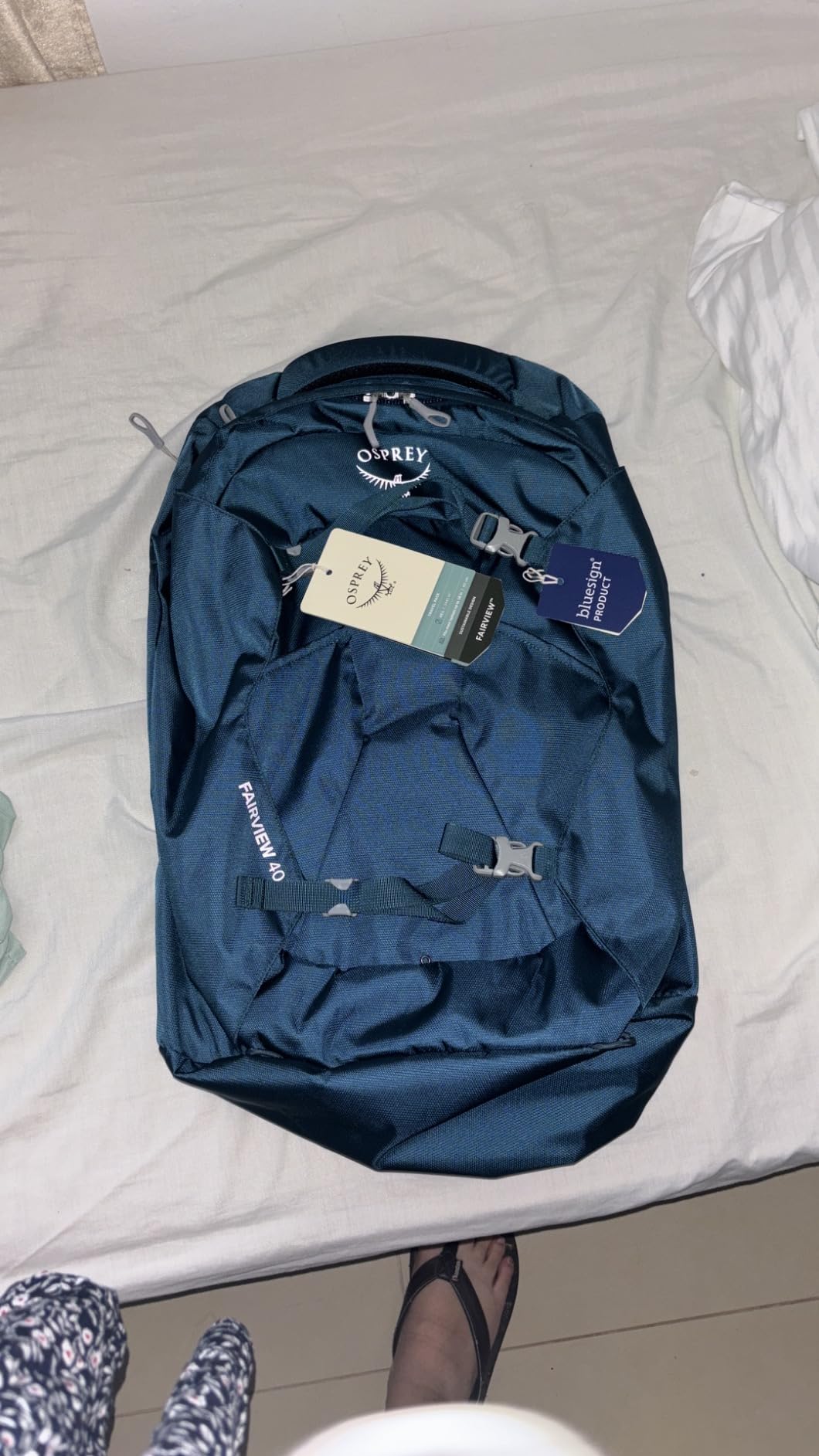 Osprey Fairview 40L Women's Travel Backpack, Night Jungle Blue customer photo 2