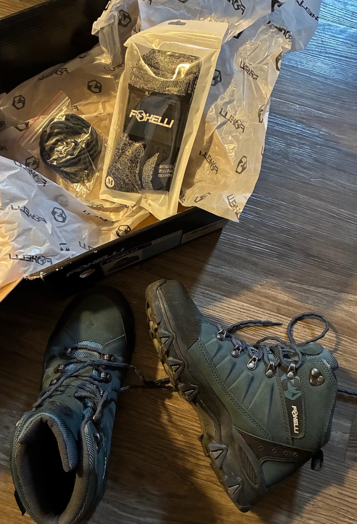 Foxelli Women’s Hiking Boots – Waterproof Lightweight Suede Leather Hiking Boots for Women with All-Day Comfort, Grip & Support for Trails, Travel & Outdoors customer photo 2
