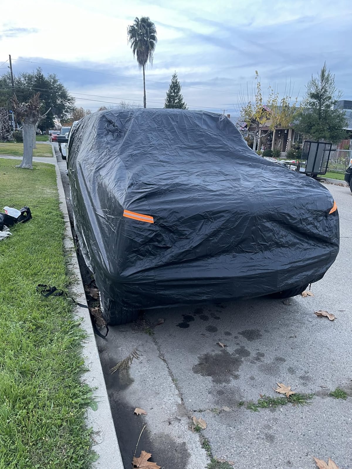 Kayme Large Car Cover Waterproof All Weather - See Size Chart - Size C7 customer photo 2