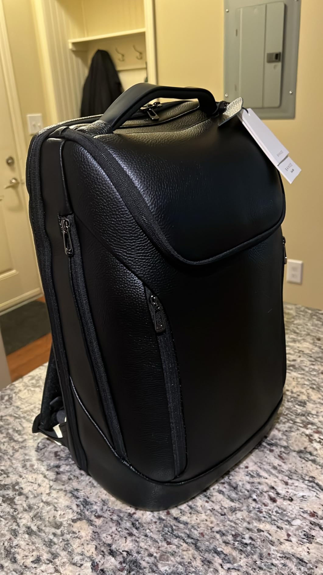 BANGE Business Smart Backpack Waterproof fit 15.6 Inch Laptop Backpack with USB Charging Port,Travel Durable Backpack customer photo 2