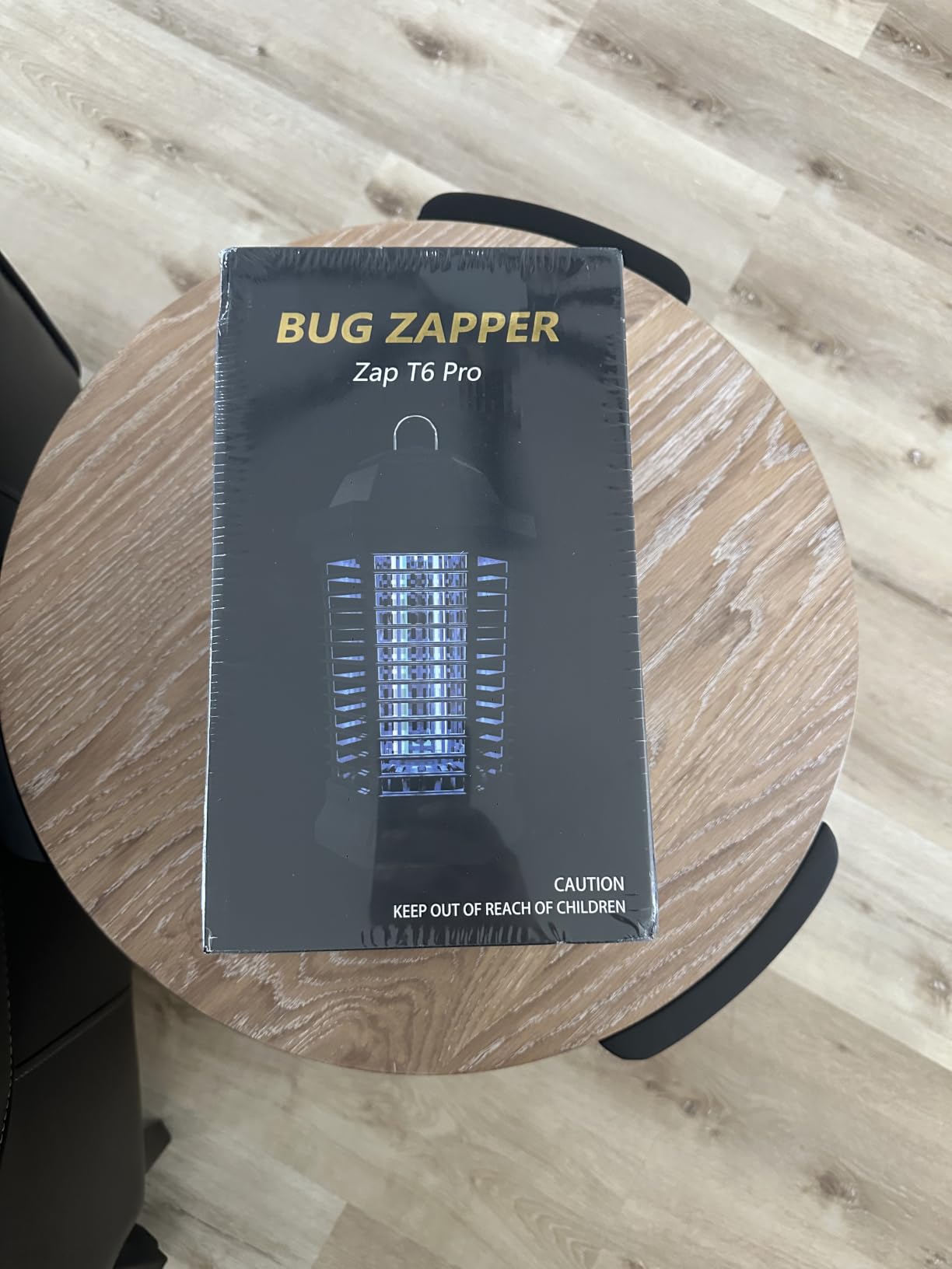 GOOTOP Bug Zapper Outdoor, Mosquito Zapper, 4200V 3 Prong Plug in Electric Fly Zapper, Mosquito Killer, Fly Traps, Flying Insects Zapper Indoor Outdoor, ABS Plastic Outer (Black) customer photo 2