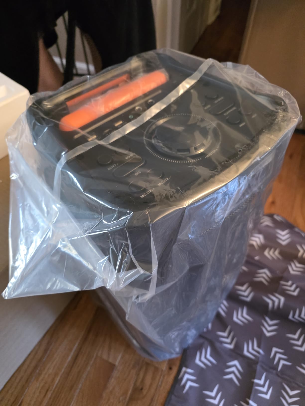 Karaoke Machine for Adults, 500W Bluetooth Speaker with Dual 8