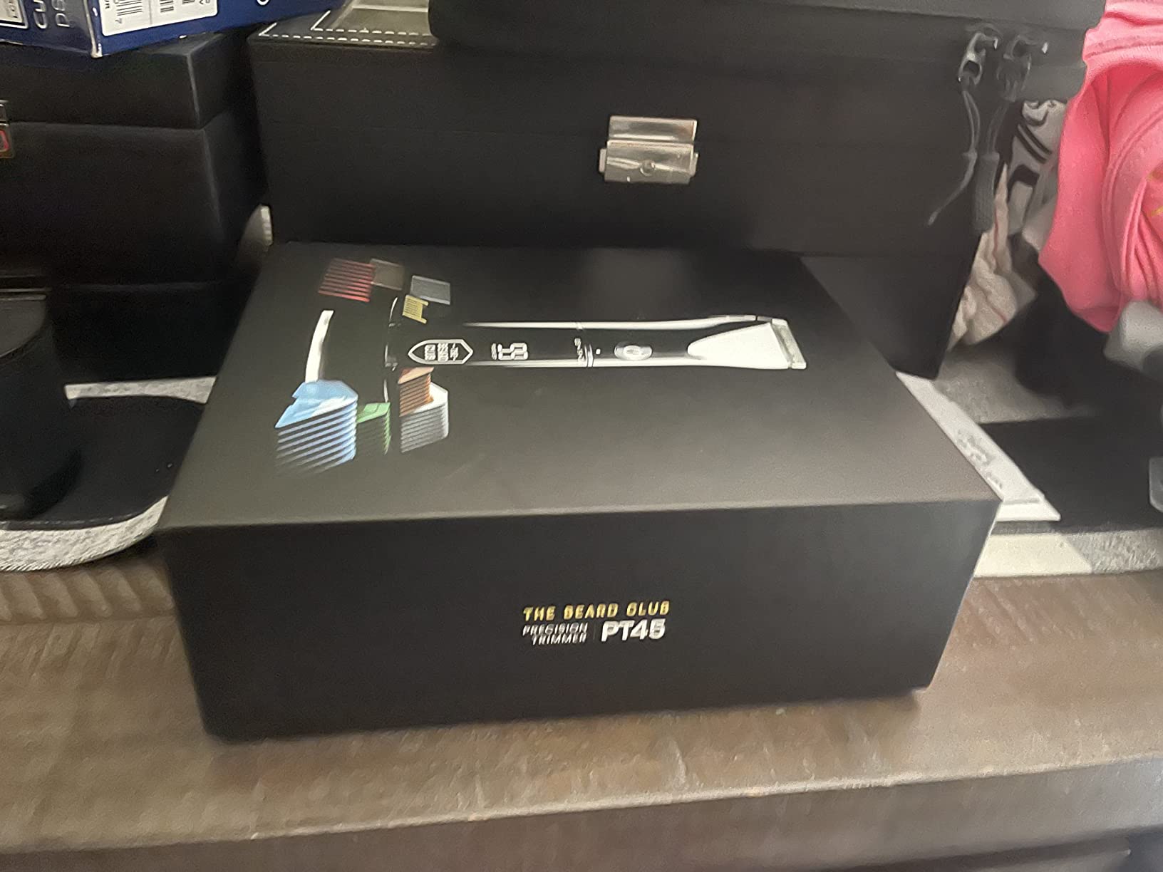 The Beard Club Beard Trimmer for Men - Electric Cordless Rechargeable Beard & Hair Trimmer - High Power 7000 RPM - 8 Color Guides 45 Unique Trim Lengths - Travel Lock customer photo 1