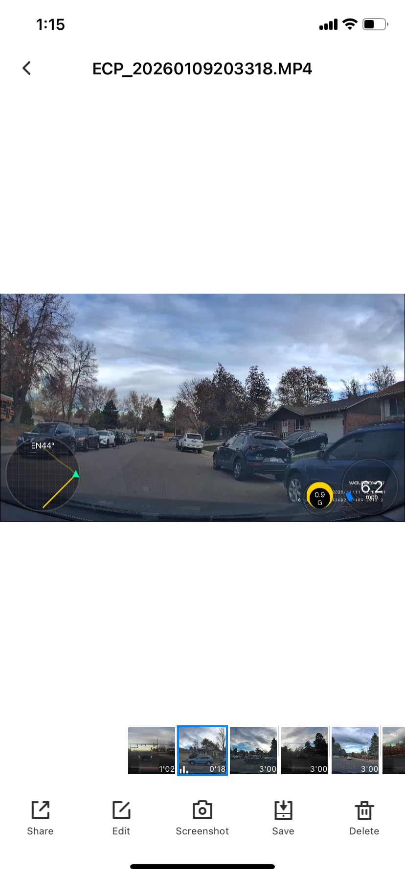 WOLFBOX i07 3 Channel Dash Cam Built-in WiFi GPS,1440P+1080P+1080P Dashcam customer photo 1