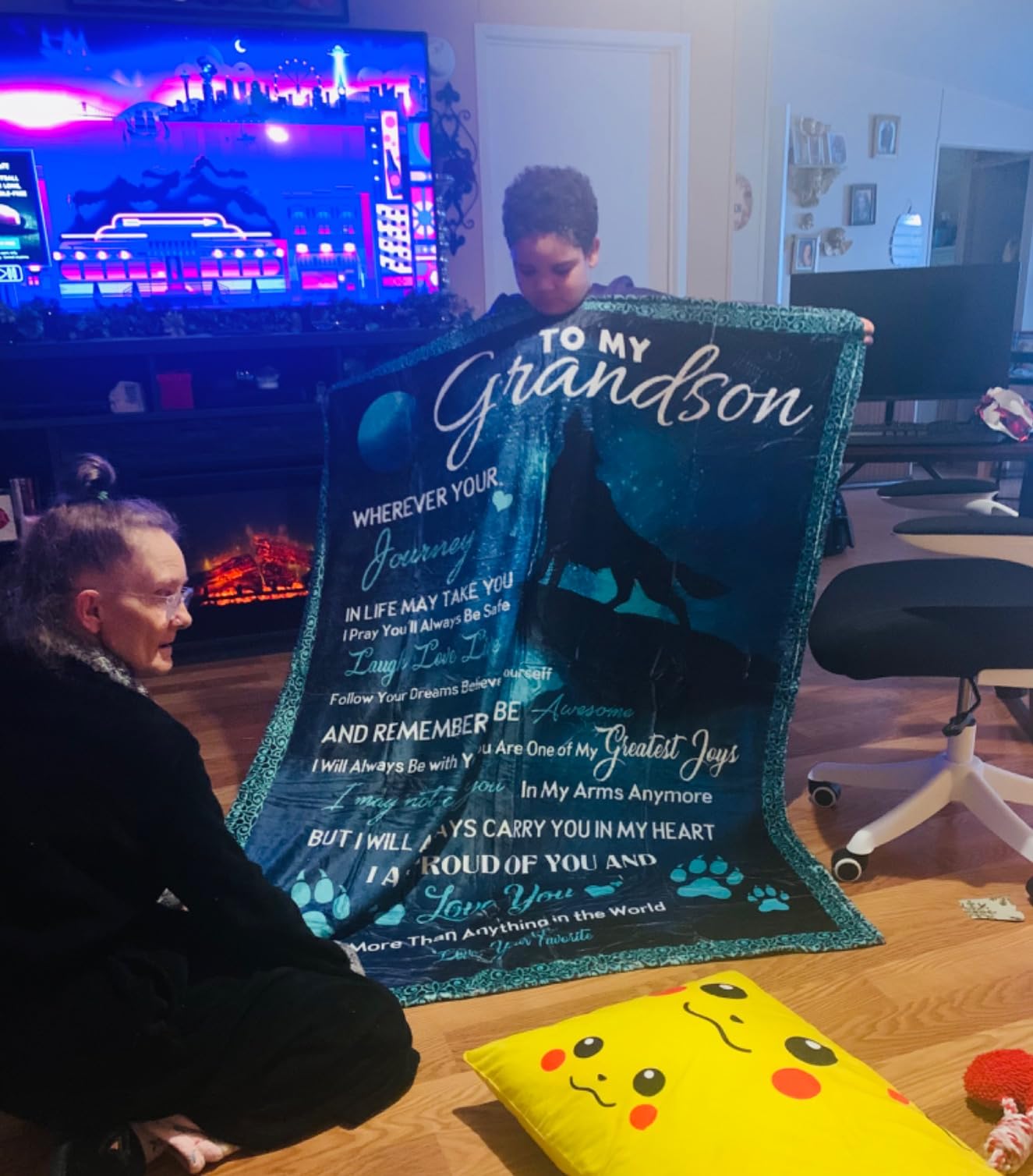 Long Distance Relationship Gifts, Boyfriend Birthday Gift Blanket 60