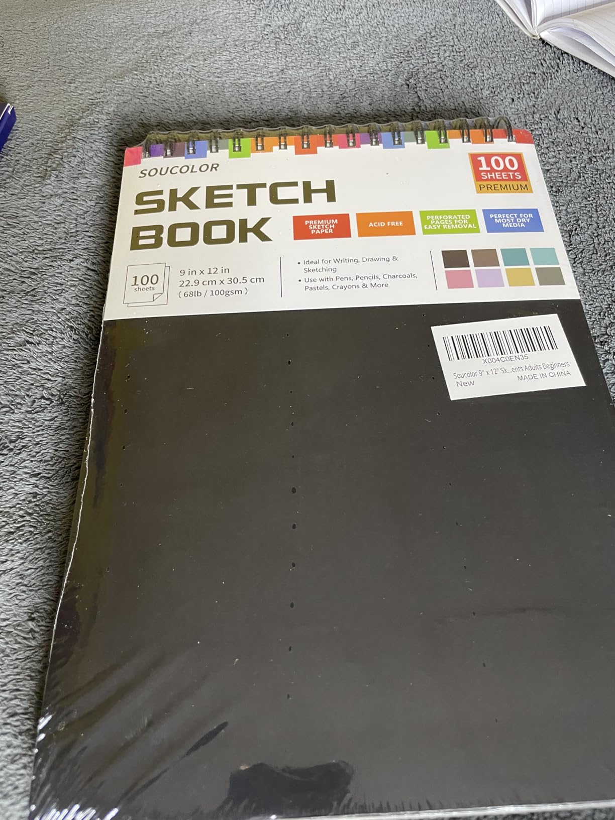 Soucolor Sketch Book 9