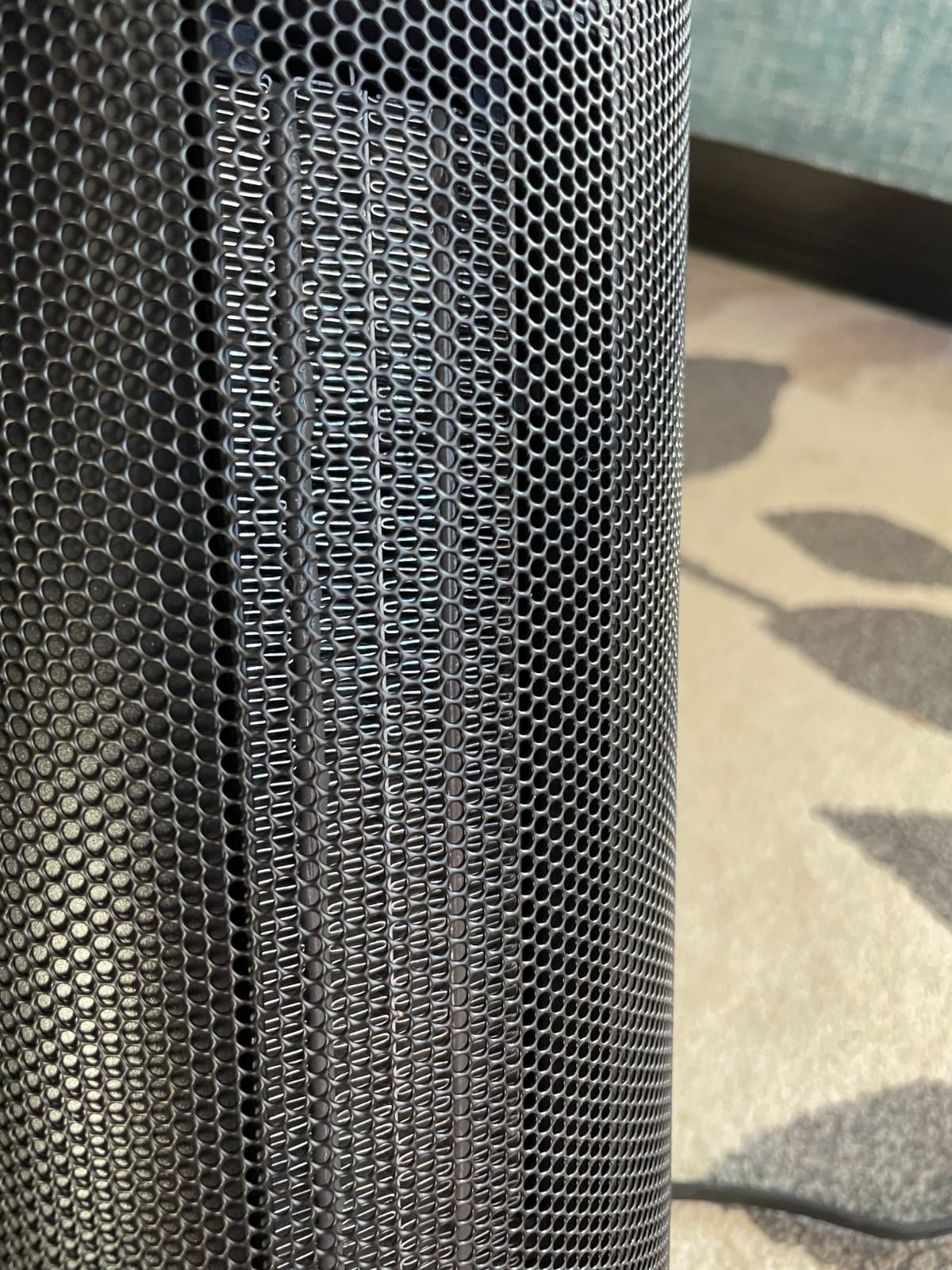 DREO 1500W Electric Space Heater with Remote for Large Room Bedroom,16 Inch customer photo 1