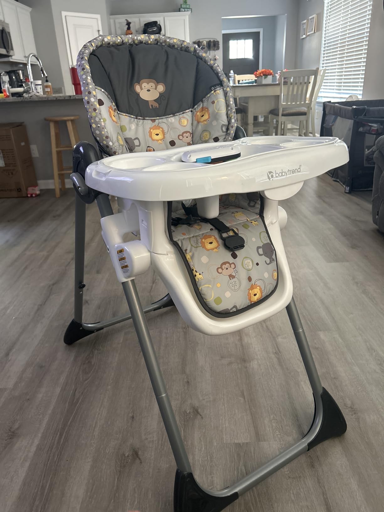 Baby Trend Sit Right 2.0 3-in-1 High Chair - Cozy Grey customer photo 1