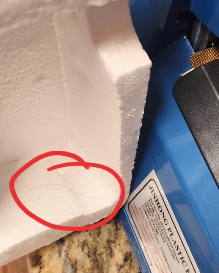Impulse Heat Sealer Poly Bag Heat Sealer Sealing Machine Heat Seal Closer for Plastic Bags PE PP Bags with Extra Repair Kit (8 inch) customer photo 2