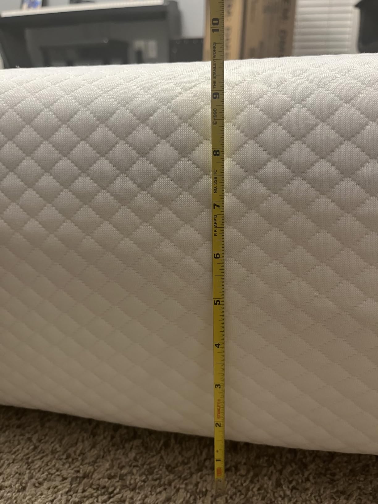 FDW | 10 Inch Full Mattress | Medium Firm | Gel Memory Foam | White customer photo 2