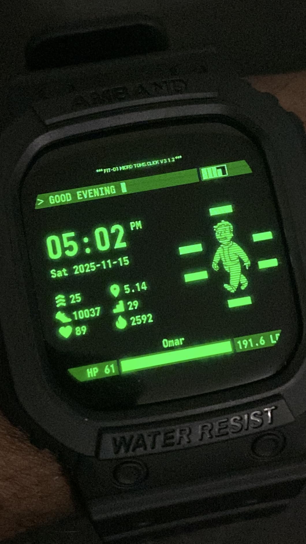 Google Fitbit Versa 4 Fitness Smartwatch, - Waterfall Blue/Platinum customer photo 1