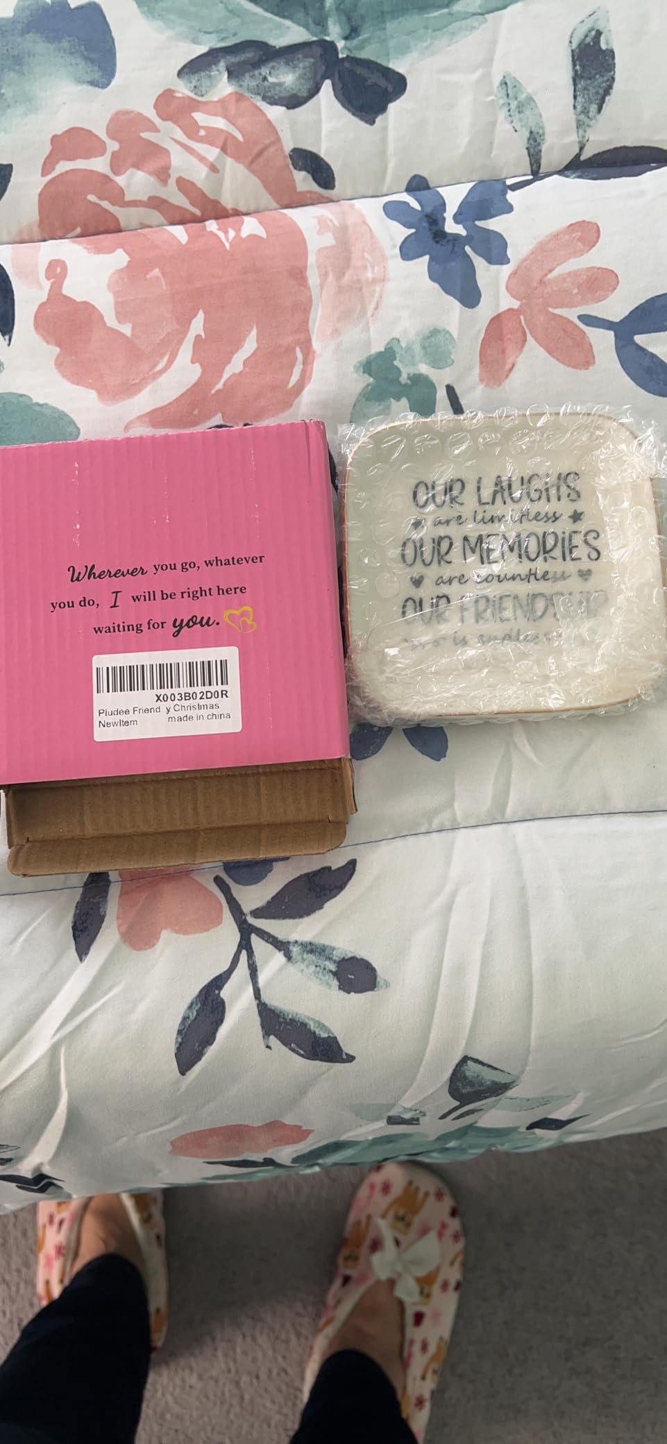 Piudee Aunt Gifts from Niece Jewelry Dish Tray Niece Gifts from Auntie customer photo 2