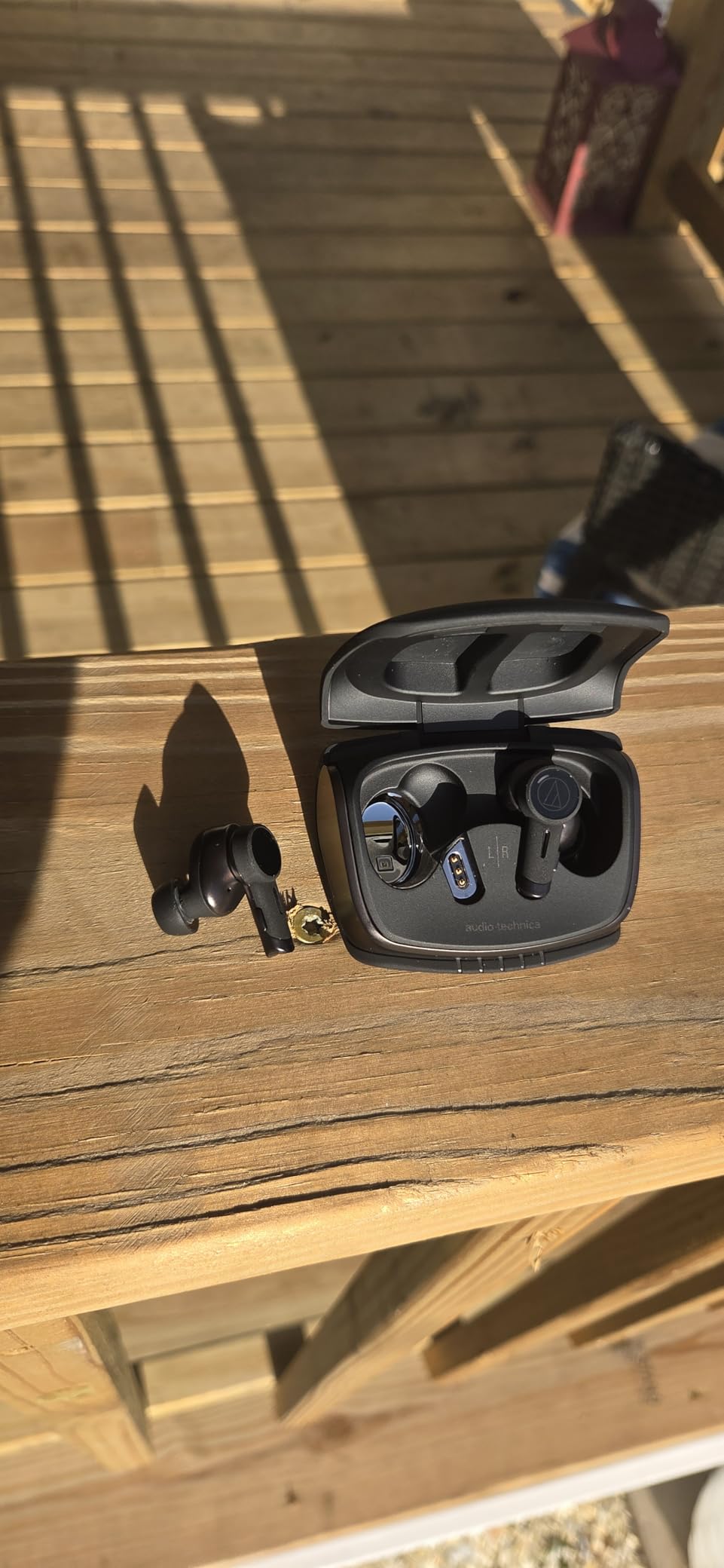 Audio-Technica ATH-TWX9 Wireless Earbuds, Premium Listening Experience with Bluetooth Wireless, Noise-Cancellation, High-Resolution Drivers with Innovative Acoustic Technology customer photo 1