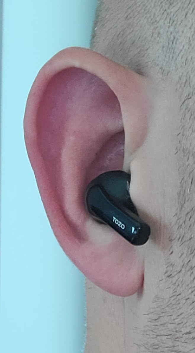 TOZO A2 Mini Wireless Earbuds, Ultra Lightweight Bluetooth 5.3 Headphones customer photo 1