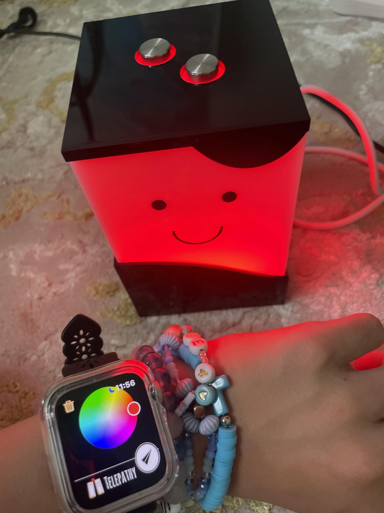 ZOCI VOCI Friendship Lamps, Telepathy Toddlers, Long Distance WiFi Touch Light, Stay Connected from Anywhere, 250+ Colors, Gift for Couples, Friends & Family, Father’s Day, No Subscription (Set of 2) customer photo 1