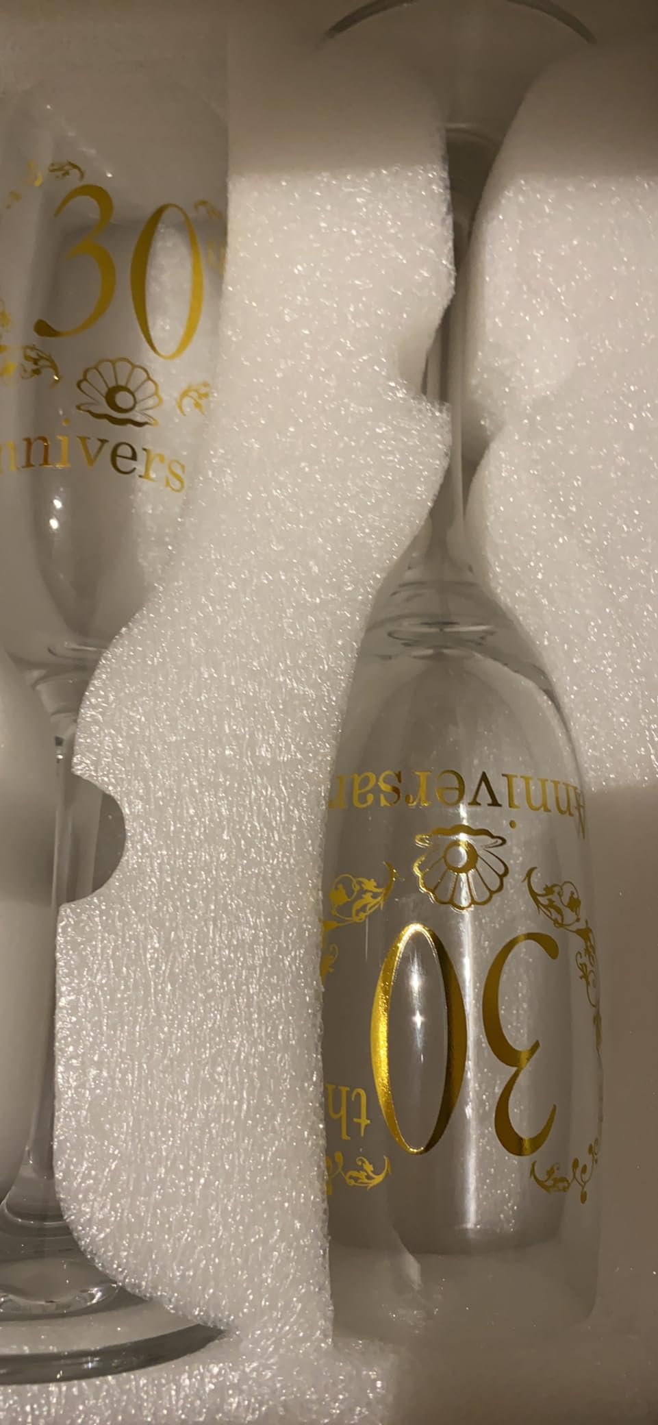 Tom Boy 40th Anniversary Champagne Flutes Gifts, Anniversary Couples Gifts customer photo 1