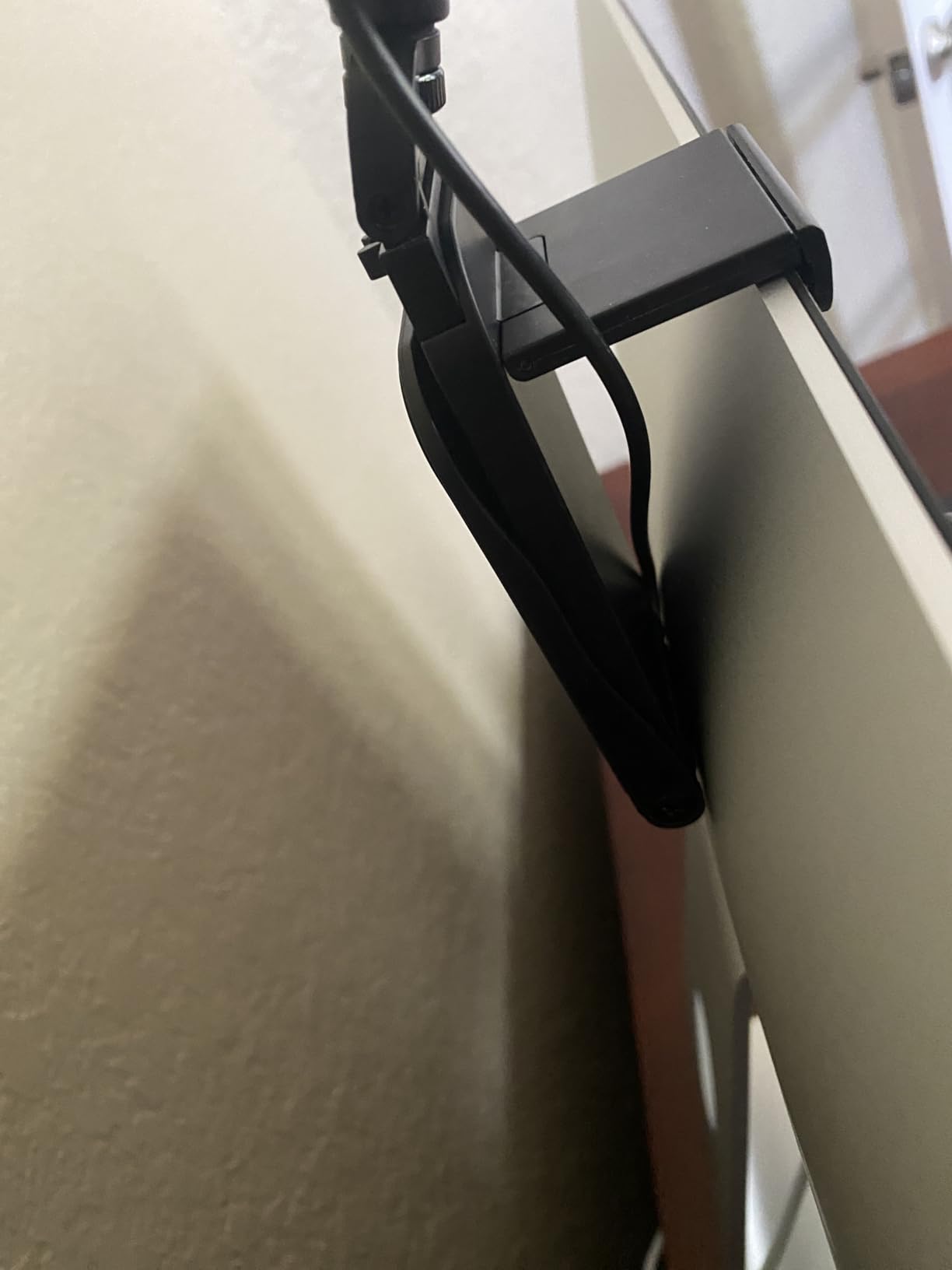 Evershop Ring Light for Laptop Desk Clip On,Small Computer Video Conference Lighting with Stand for Phone/Webcam/Monitor,5