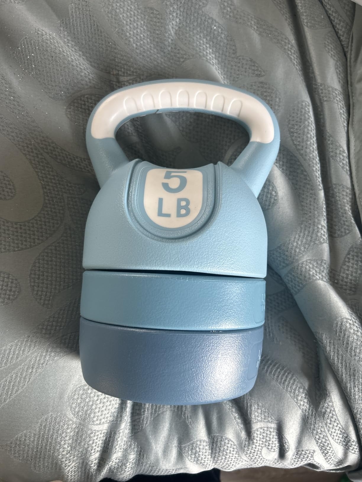 Yes4All Adjustable Cement Kettlebells for Strength Training customer photo 2