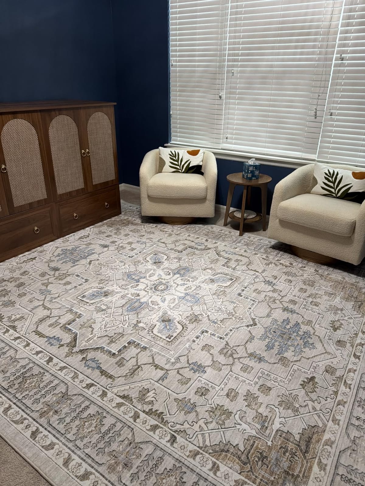 befbee 8x10 Area Rugs for Living Room, Washable Vintage Non Slip Rug customer photo 1