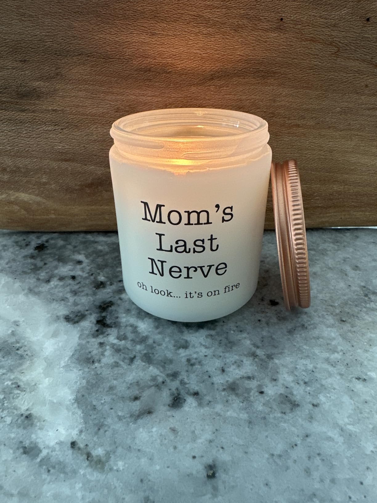 Homsolver Gifts for Mom from Daughter Son, Best Mom Gifts, Funny Mom, Birthday Thanksgiving for Mom Stepmother Adoptive Mother, Mom's Last Nerve customer photo 2