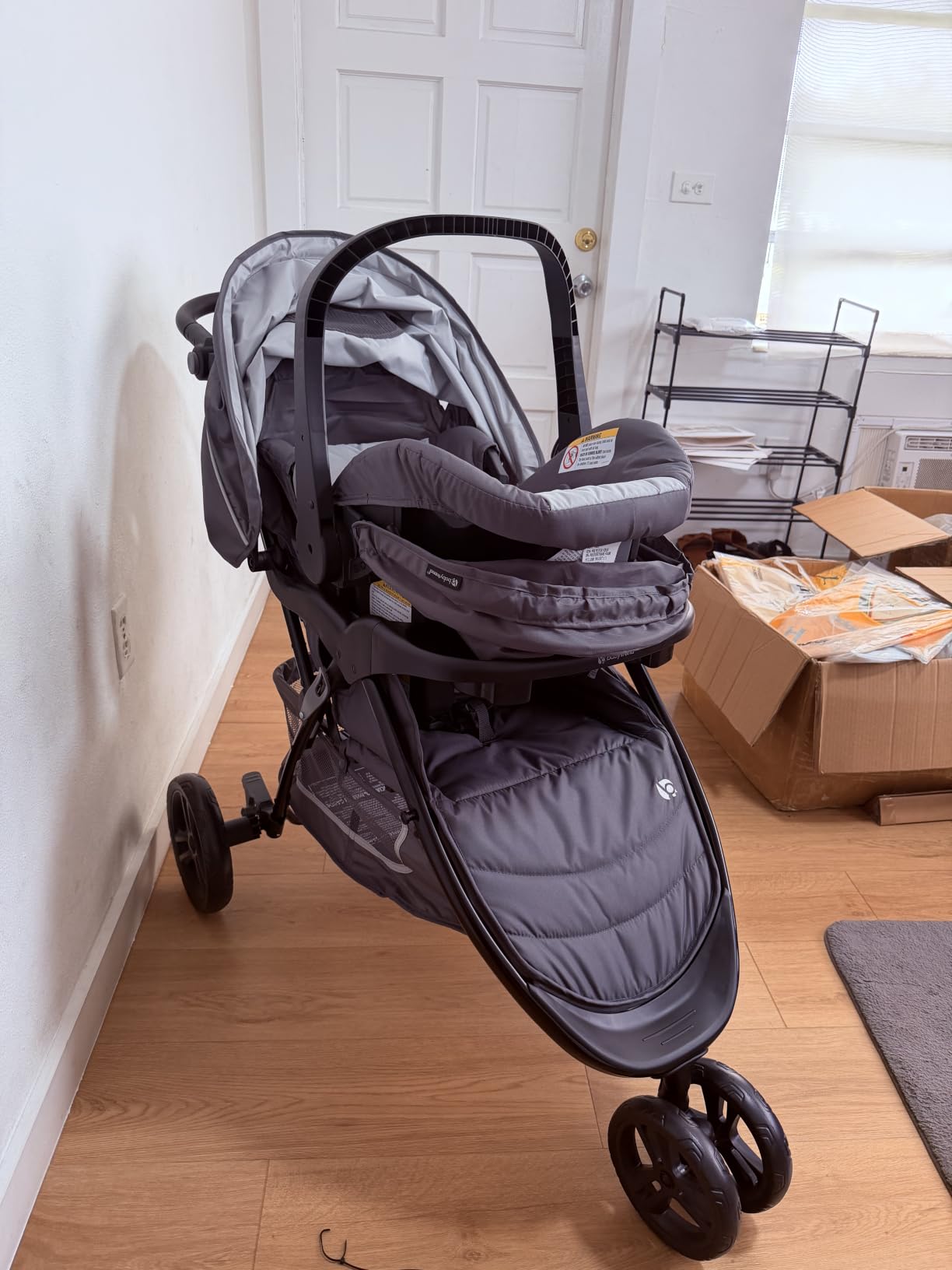 Baby Trend EZ Ride Travel System with EZ-Lift Infant Car Seat, Dash Grey | Portable and Lightweight Stroller Duo for Babies, Infants and Toddlers customer photo 2
