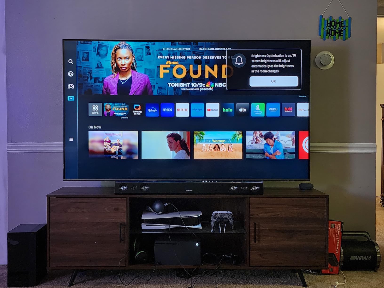 SAMSUNG 85-Inch Class QLED 4K Q70C Series Quantum HDR, Dual LED, Object Tracking Sound Lite, Q-Symphony, Motion Xcelerator Turbo+, Gaming Hub, Smart TV with Alexa Built-in (QN85Q70C, 2023 Model),Black customer photo 1