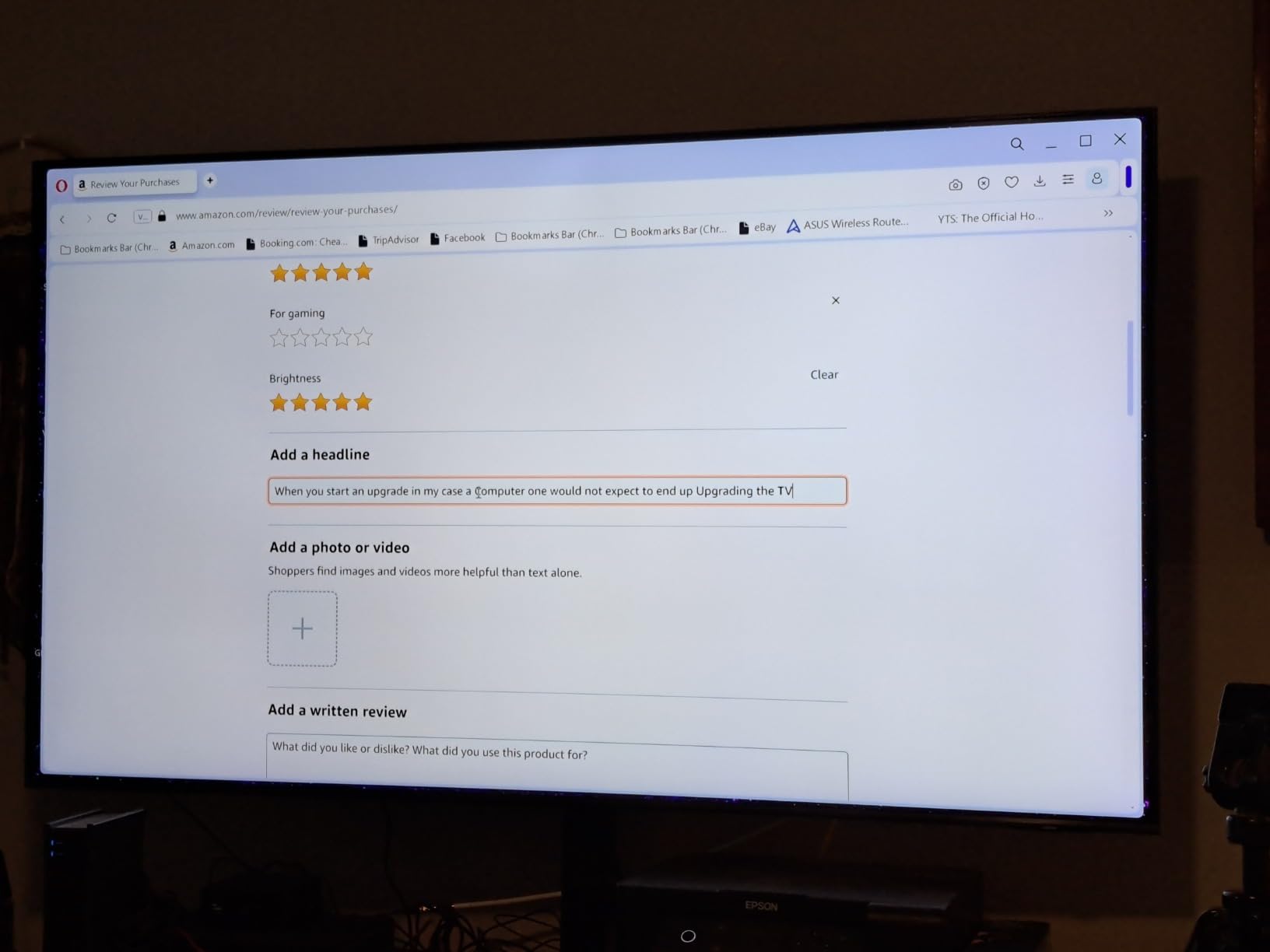 SAMSUNG 85-Inch Class QLED 4K Q70C Series Quantum HDR, Dual LED, Object Tracking Sound Lite, Q-Symphony, Motion Xcelerator Turbo+, Gaming Hub, Smart TV with Alexa Built-in (QN85Q70C, 2023 Model),Black customer photo 2