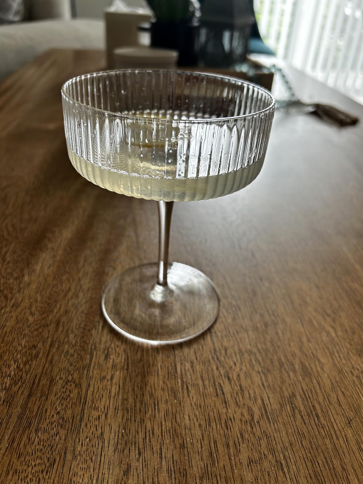 Martini Glasses Set of 4, 8oz Coupe Cocktail Glasses for Margarita customer photo 2