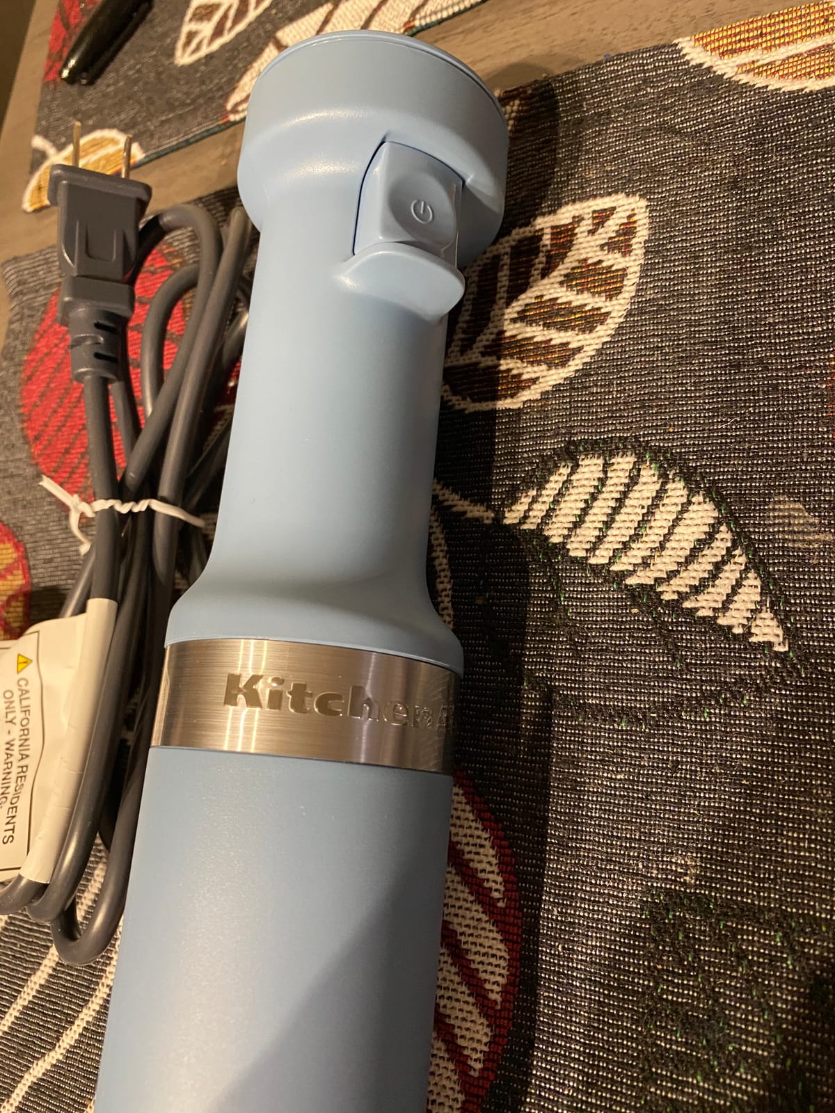 KitchenAid Variable Speed Corded Hand Blender, KHBV53, Contour Silver customer photo 2