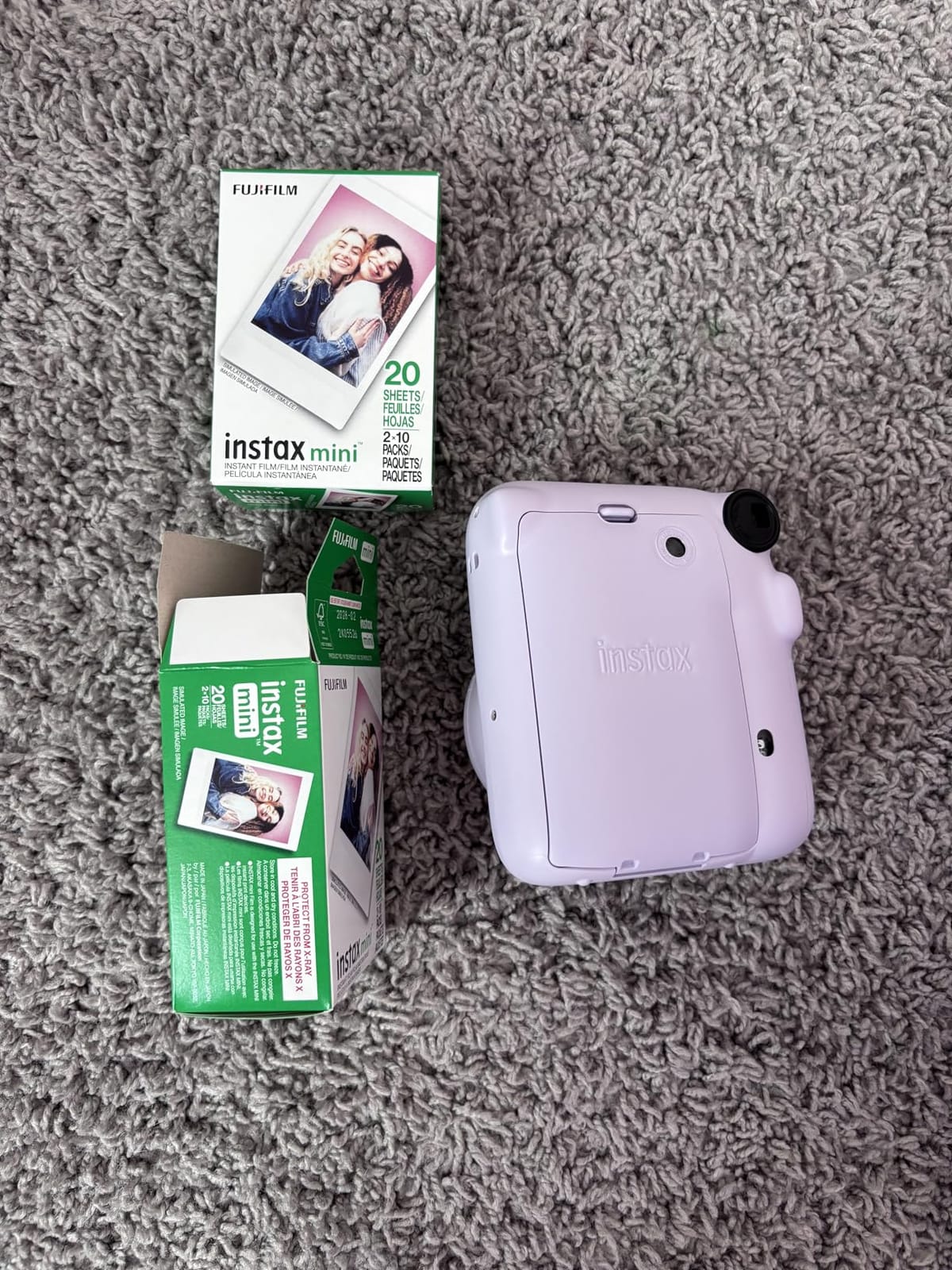 Fujifilm Instax Mini 12 Instant Camera - Lilac Purple customer photo 1