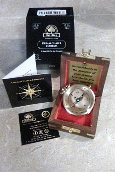 The Dream Chaser Compass - Go Confidently -2026 Unique Graduation Gifts for Him, College, High School, Cool Birthday Gift Idea for Son, Boys, Motivational Greeting Card Included customer photo 1