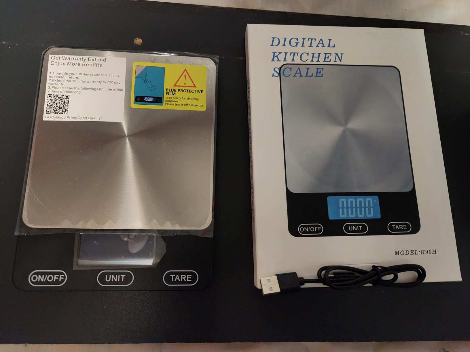 Food Scale -33lb Digital Kitchen Scale for Food Ounces Grams Rechargeable customer photo 2