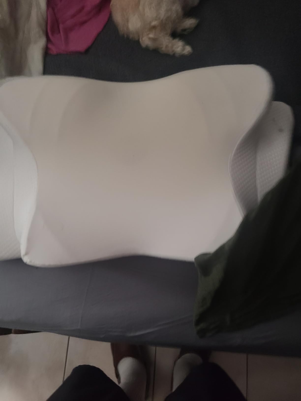 Ultra Pain Relief Cooling Pillow for Neck Support, Adjustable Cervical Pillow Cozy Sleeping, Odorless Ergonomic Contour Memory Foam Pillows, Orthopedic Bed Pillow for Side Back Stomach Sleeper customer photo 1