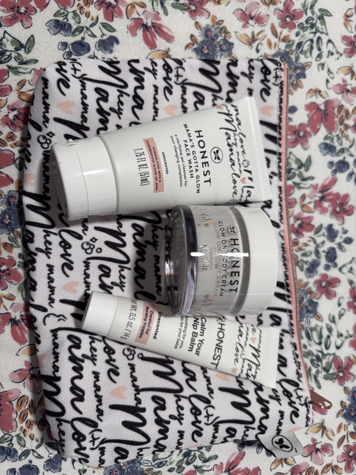 The Honest Company New Mama Care Gift Set, Hospital Bag Must Haves customer photo 2